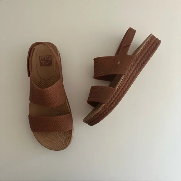 Reef Brown Water Vista Platform water resistant sandals - Picture 2 of 11